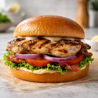 Grilled chickem sandwich