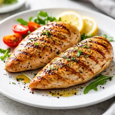 Grilled chicken breast fillet