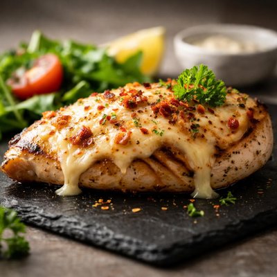 Grilled chicken cheese