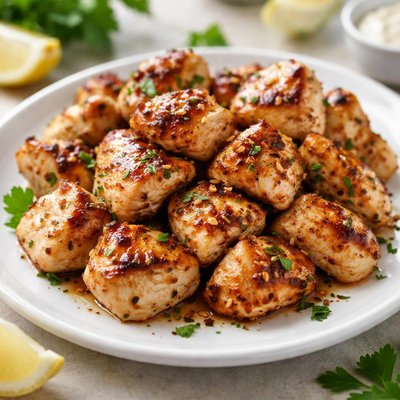 Grilled chicken chunks