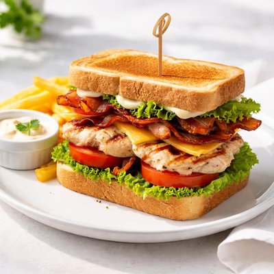 Grilled chicken club