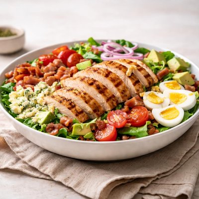 Grilled chicken cobb salad