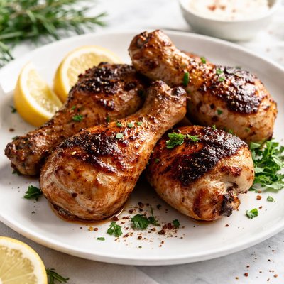 Grilled chicken legs