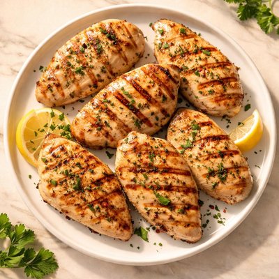 Grilled chicken no skin