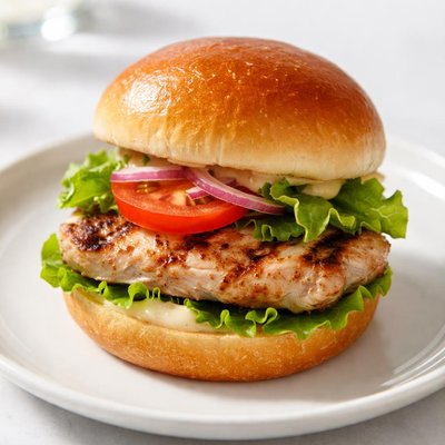 Grilled chicken slider