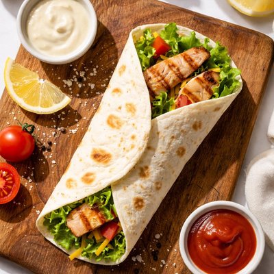 Grilled chicken snack wrap mcdonals