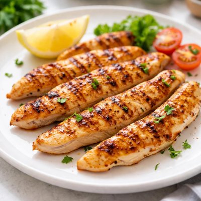 Grilled chicken strip