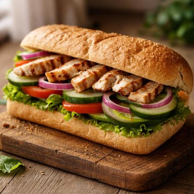 Grilled chicken subway