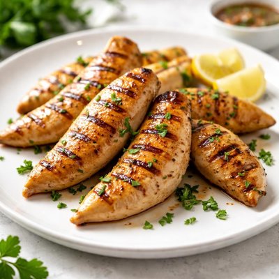 Grilled chicken tenderloin