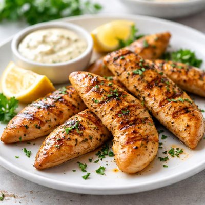 Grilled chicken tenders