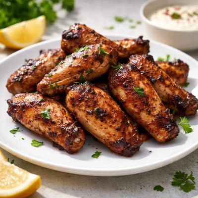 Grilled chicken wing