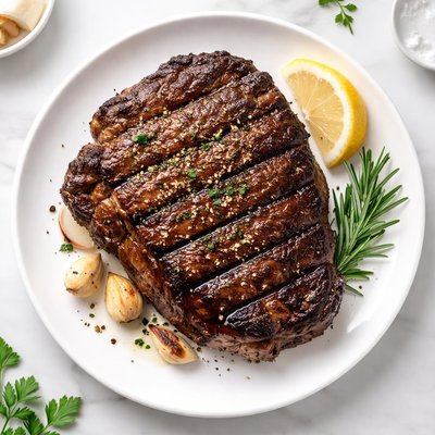 Grilled chuck eye steak