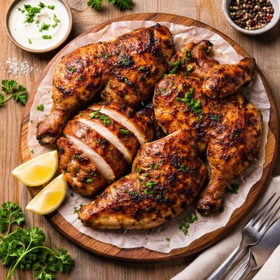 Grilled country chicken