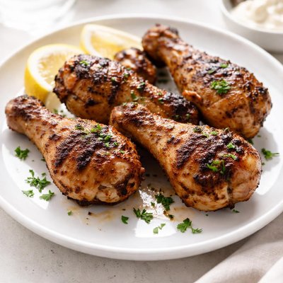 Grilled drumsticks