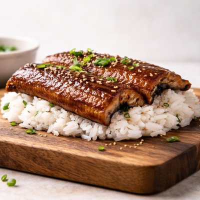 Grilled eel with rice