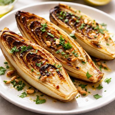 Grilled endive