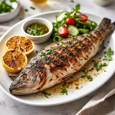 Grilled fish