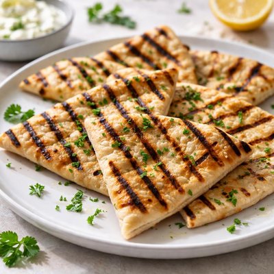 Grilled flatbread