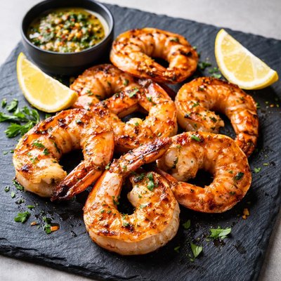 Grilled jumbo shrimp