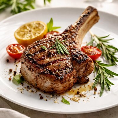 Grilled lamb chop