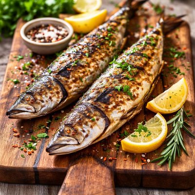 Grilled mackeral