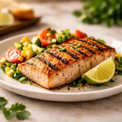 Grilled mahi-mahi