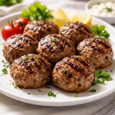 Grilled meatball