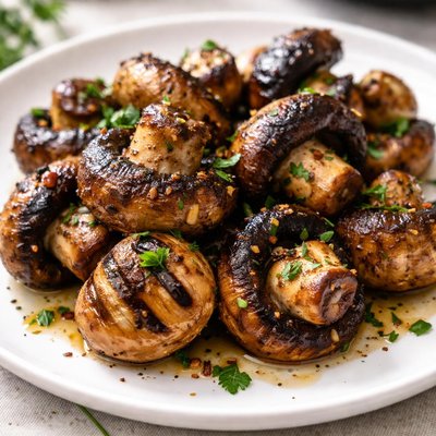 Grilled mushroom