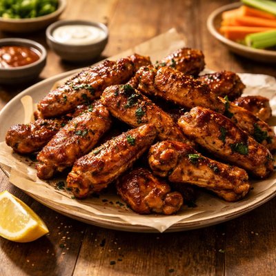Grilled party wings
