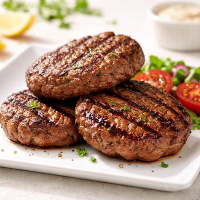 Grilled patties