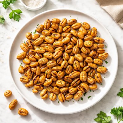 Grilled peanuts