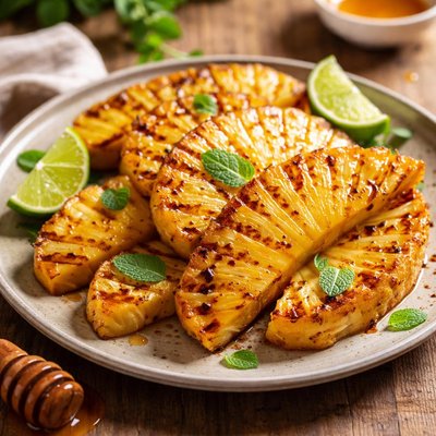 Grilled pinspple