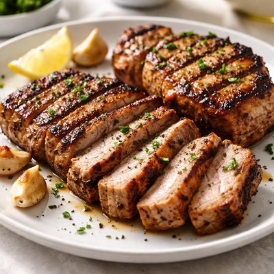Grilled pork