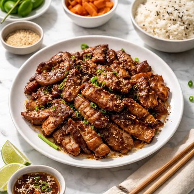 Grilled pork bulgogi
