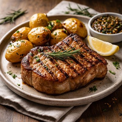 Grilled porkchop