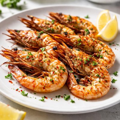 Grilled prawn
