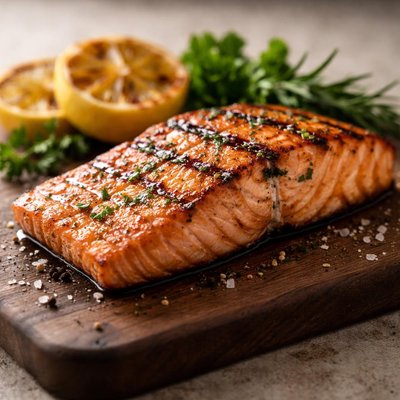Grilled salmon usda