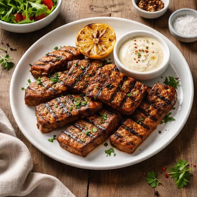 Grilled seitan