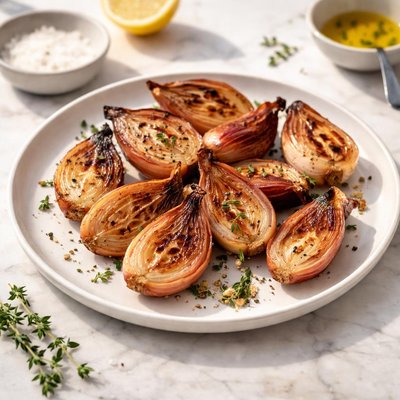 Grilled shallot