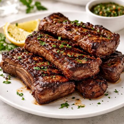 Grilled short ribs