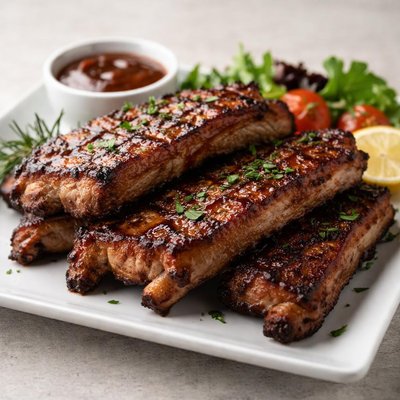 Grilled spareribs
