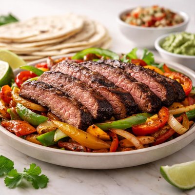 Grilled steak fajita