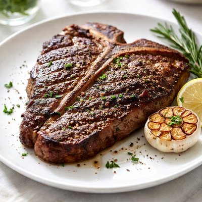 Grilled t-bone steak