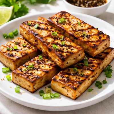 Grilled tofu