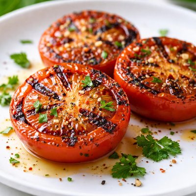 Grilled tomato