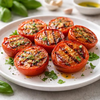 Grilled tomatoes