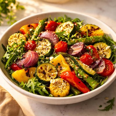 Grilled vegetable salad