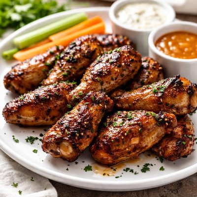 Grilled wings