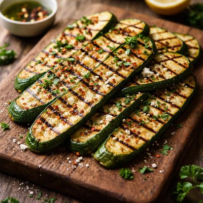Grilled zuccini
