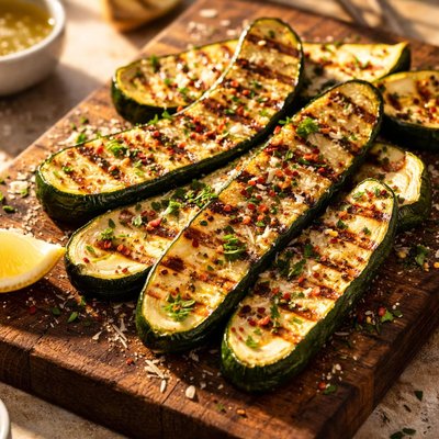 Grilled zuchini